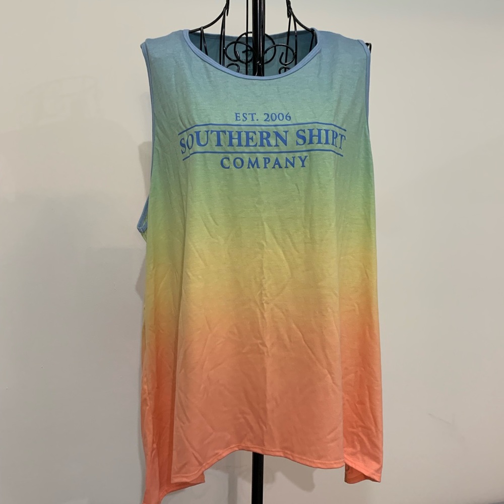 The Southern Shirt Company Ombré Swing Tank